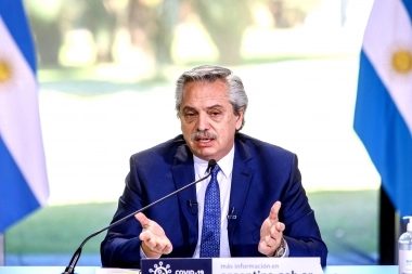 Alberto Fernández cruzó a Larreta y Morales por un spot: “Lo hicimos nosotros, estimados”