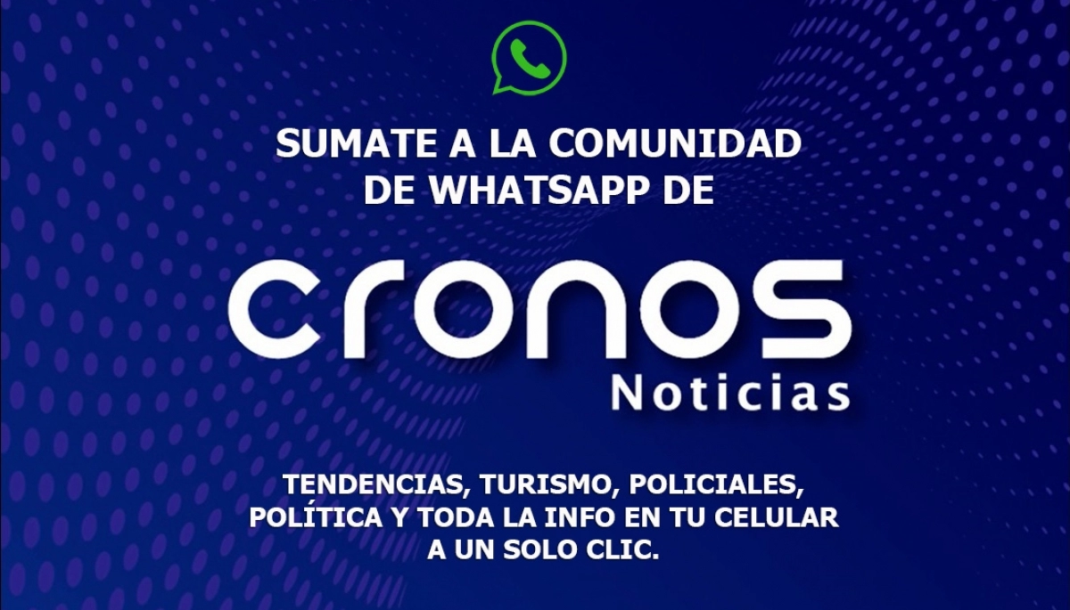Sumate a la Comunidad de WhatsApp Cronos Noticias