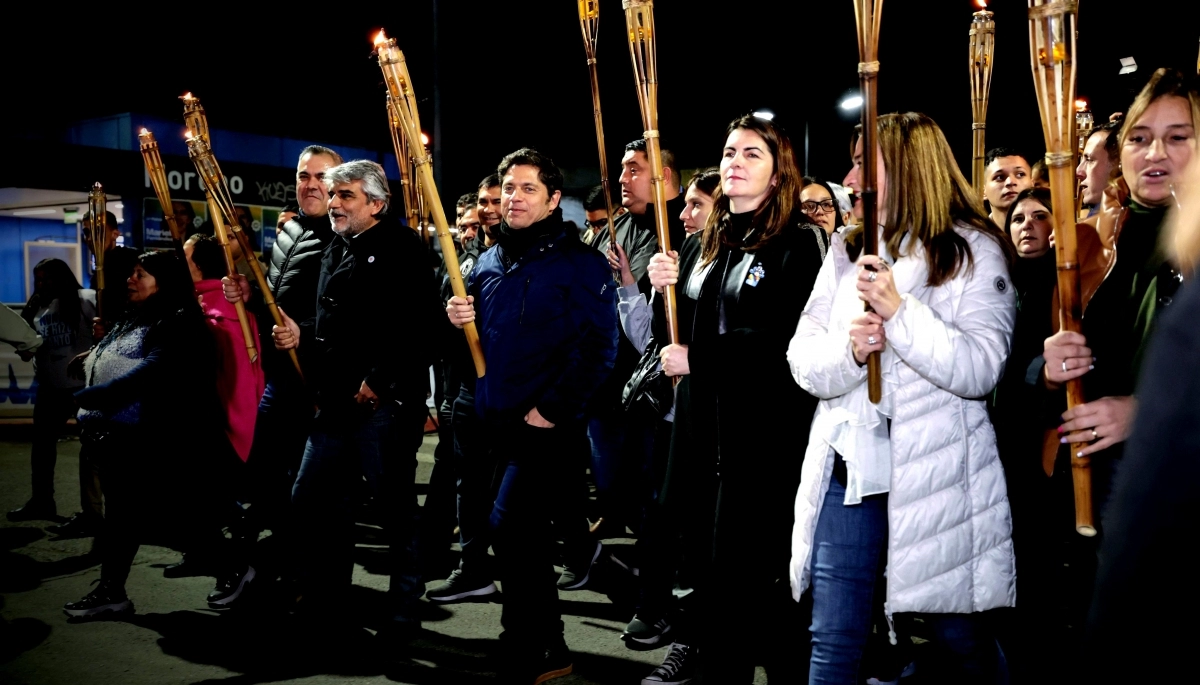 Kicillof en la Marcha de las Antorchas: “Han hecho lo imposible para terminar con el peronismo”