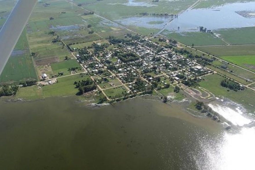 Otra vez las inundaciones: pueblos con riesgo de aislamiento en el oeste de la Provincia