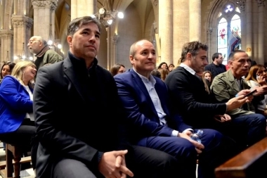 Flexas y Randazzo: los intendentes radicales que participaron de la Misa en apoyo a Cristina