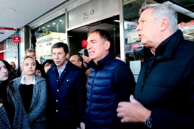 Santilli y Posse recorrieron San Martín: apoyo a D’Alessandro, “pelea contra los narcos” y “accesibilidad al progreso”