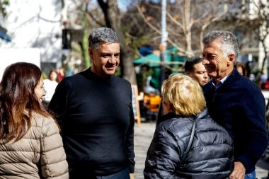 Mauricio Macri se involucró en la interna porteña y respaldó en público a su primo Jorge