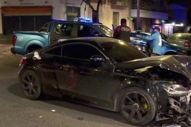 Atropelló a motoquero, habría intentado fugar y a dos cuadras casi mata a una familia