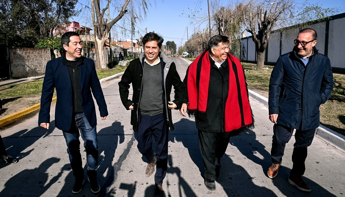 Kicillof e Ishii hicieron las paces: recorrida por José C. Paz y campaña conjunta