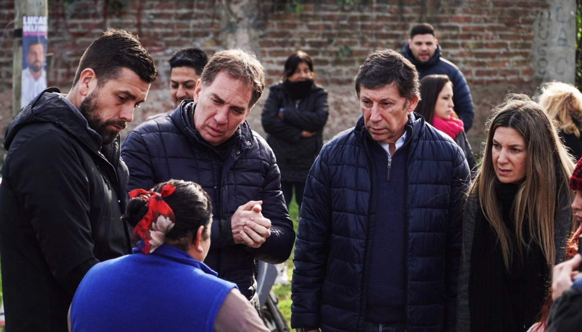 Santilli y Posse caminaron la Primera Sección para apuntalar el voto de cara a las PASO