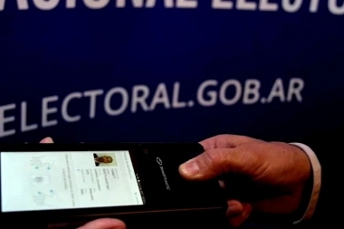En estas PASO, la Provincia participa del plan piloto de voto con huella dactilar