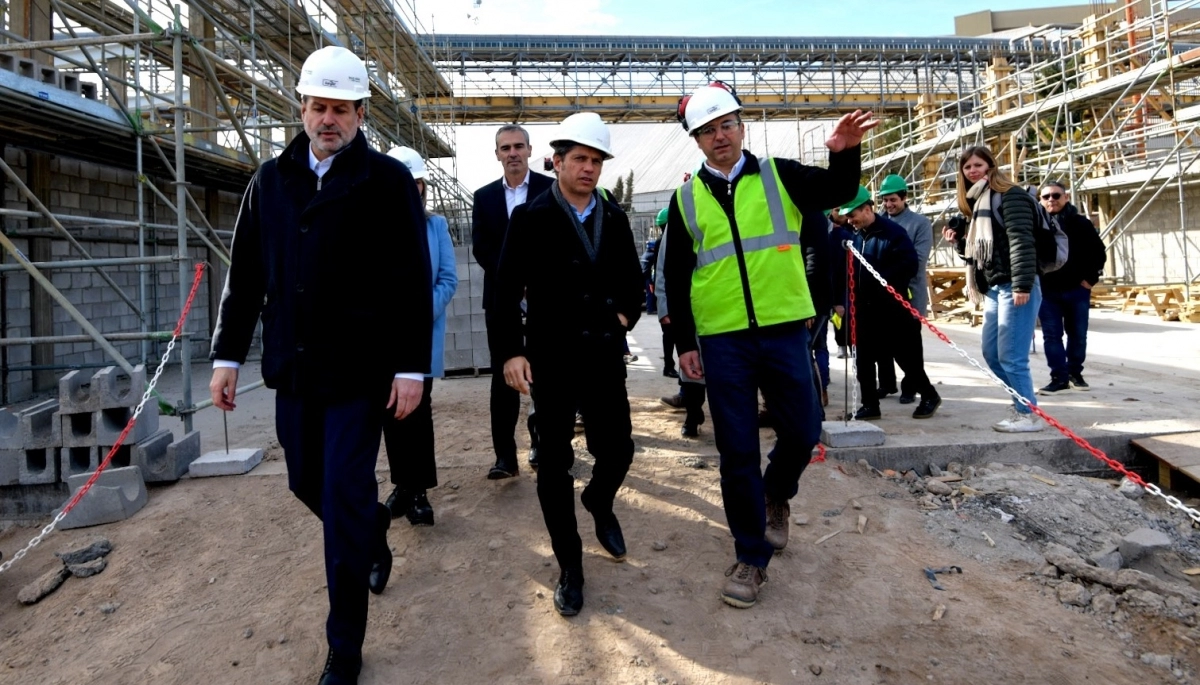Kicillof visitó Bahía Blanca: inversión en el sector privado, inclusión social y el potencial bahiense