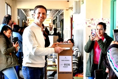 Resultados San Vicente: Mantegazza lleva la ventaja sobre los precandidatos de Juntos por el Cambio