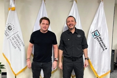 Campbell visitó El Salvador y se reunió con el ministro de Justicia y Seguridad Pública