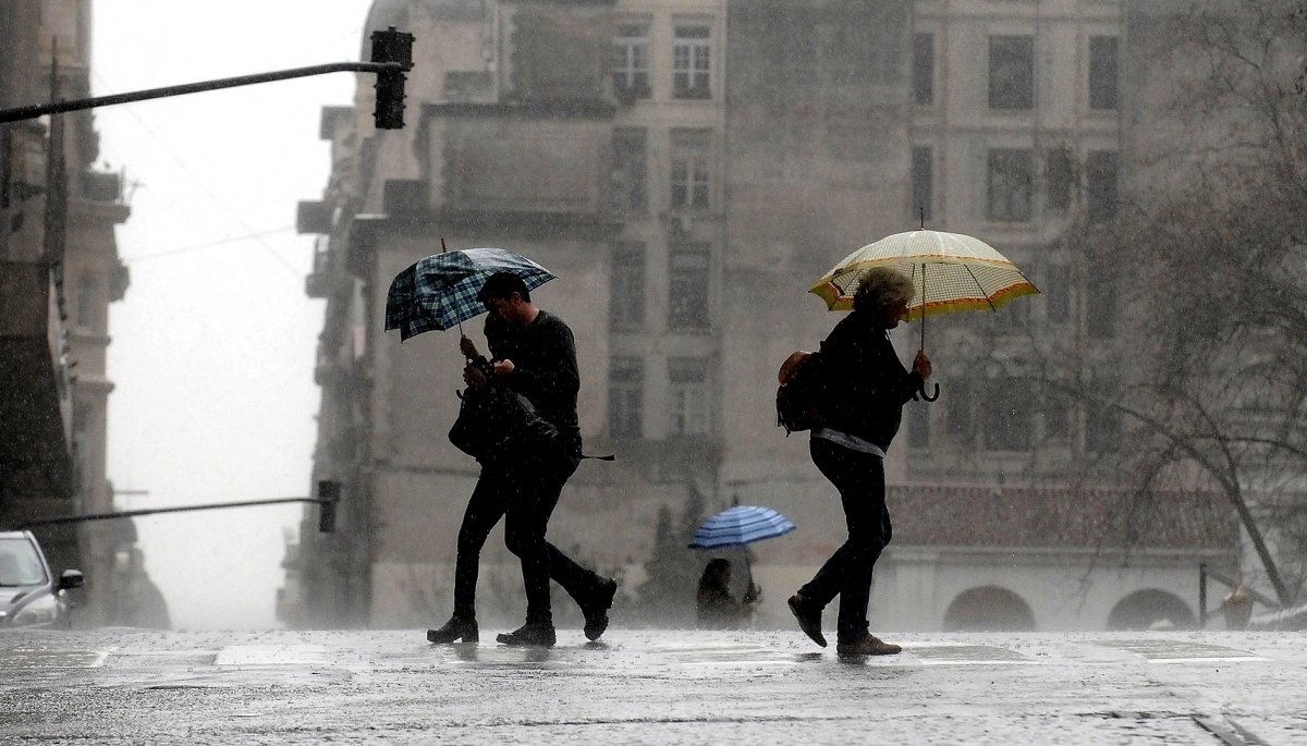 Extienden la alerta amarilla por fuertes tormentas en la Provincia y CABA