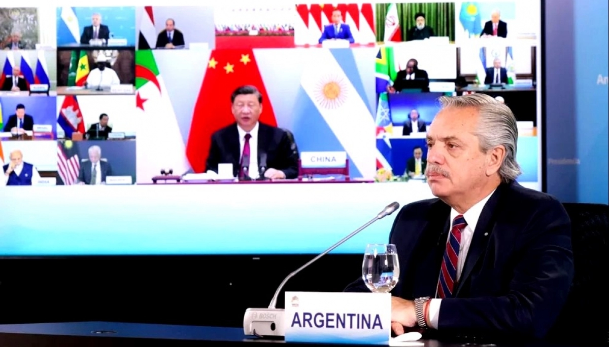 Alberto Fernández anunció la integración de Argentina al Grupo de los BRICS