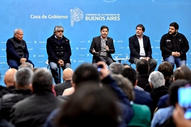 Kicillof firmó un convenio con la CGT para fortalecer la formación profesional
