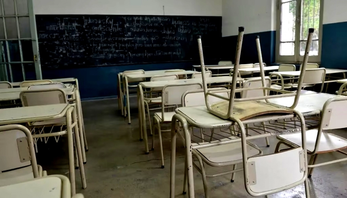 Un gremio docente de La Plata anunció que el martes realizará paro de 24 horas