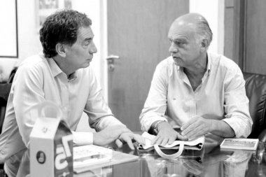 Grindetti almorzó a solas con Santilli para acercar posiciones de cara a las generales