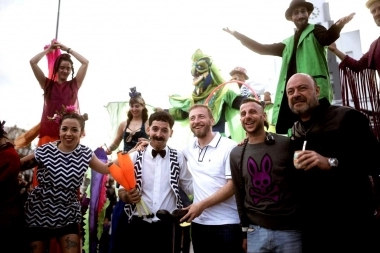 Federico Otermín participó de los festejos por los 162 años de Lomas de Zamora