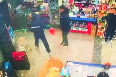 Video: en un operativo conjunto, cayeron violentos delincuentes que asaltaron un supermercado