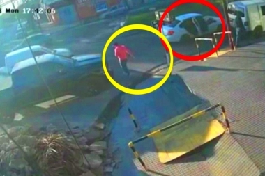 En Avellaneda, el "robo piraña" de una camioneta, acabó con una persecución y arrollamiento en Barracas