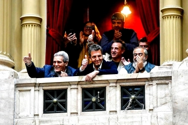 Con el apoyo de Milei y la Izquierda, Massa obtuvo media sanción para la reforma de Ganancias en Diputados