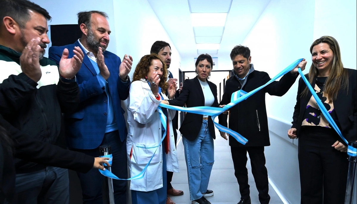 Kicillof y Mayra Mendoza inauguraron una sala clínica: “La inversión no se recupera con vouchers”