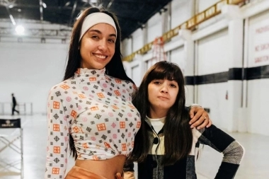 Morena “la miedosa” cumplió su sueño de conocer a María Becerra