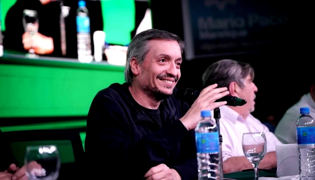 Máximo habló del caso Insaurralde, criticó las propuestas de Milei y pidió la militancia de los trabajadores