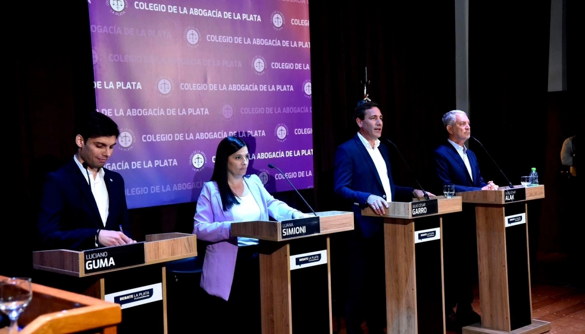 Furcios, chicanas y peleas: qué dejó el debate de los candidatos a intendentes en La Plata