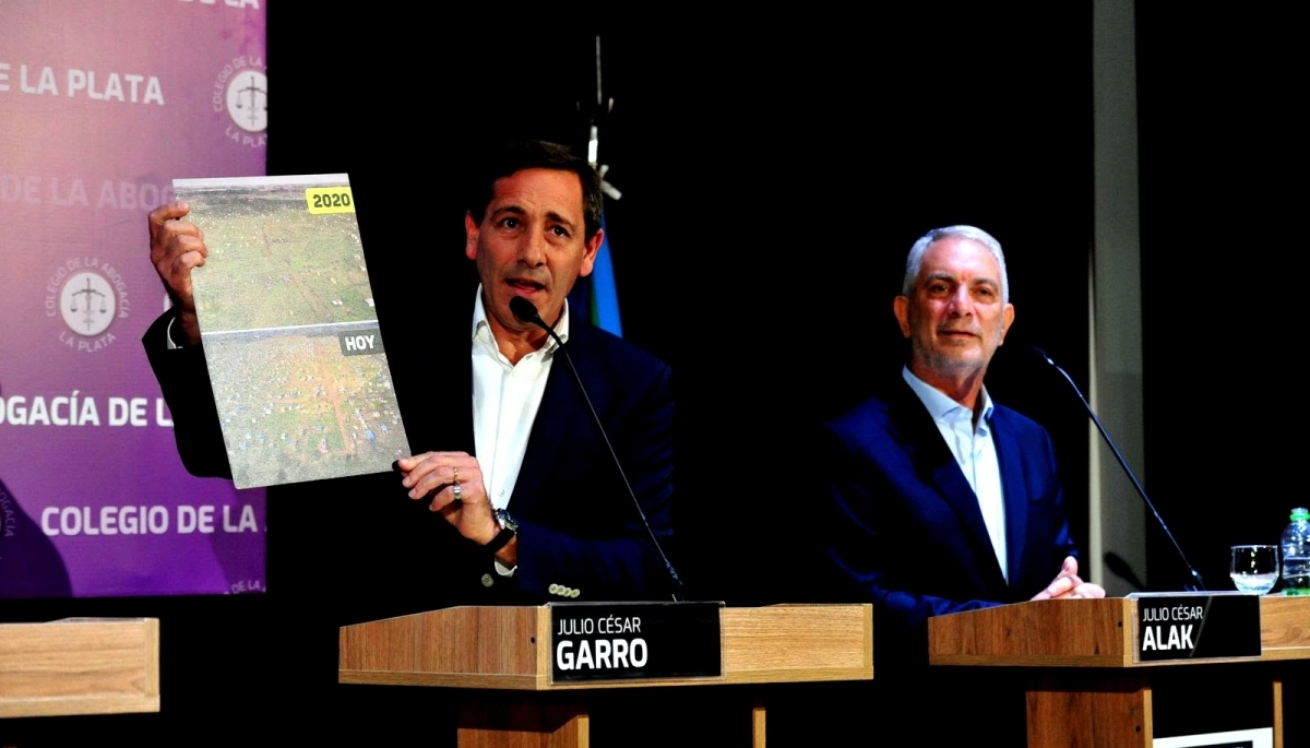 Debate plantense: Garro cuestionó del rol de Alak en la megatoma de Los Hornos