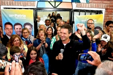 Resultados en San Vicente: Mantegazza arrolló a sus rivales y retuvo el Municipio