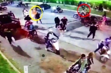 Luego de una pelea a trompadas, integrante de banda de motoqueros mató a balazos pibe de 18 años