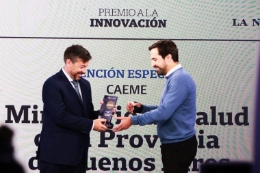 Un ministro de Kicillof recibió un premio de innovación por parte del grupo La Nación