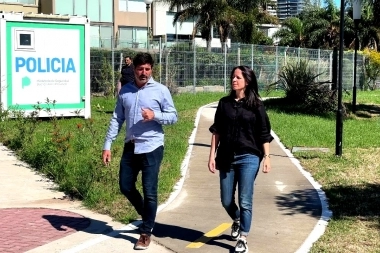 Seguridad: Soledad Martínez encabezó la instalación de 25 cámaras 360° en Vicente López