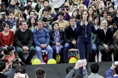 En Pilar, Vidal encabezó su tercer acto de campaña: “Cambiemos es la rebeldía bonaerense”