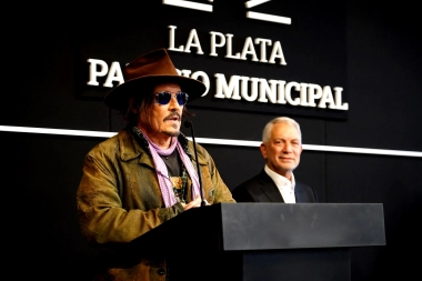 Johnny Depp en en La Plata: alfombra roja, masterclass y avant-premiere de su película