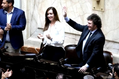 La Asamblea Legislativa proclamó a la fórmula presidencial, Javier Milei y Victoria Villarruel