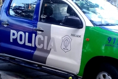 Noqueó a una mujer en un robo, amenazó a la policía con un arma y lo redujeron con un escopetazo