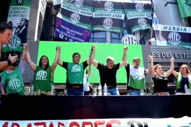 Pedido de “Unidad, resistencia y propuesta”: ATE se manifestó contra las políticas de Milei