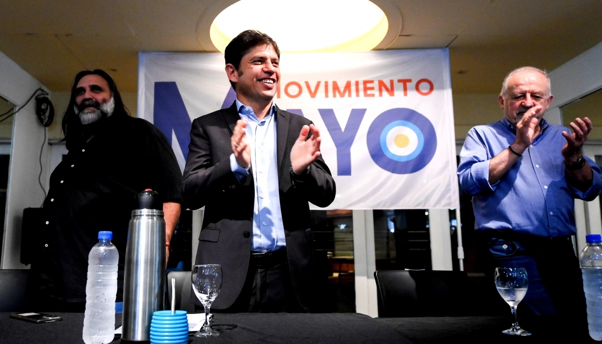 Kicillof se mostró con Yasky y Baradel para fortalecer su vínculo con los gremios