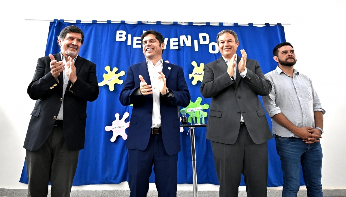 Kicillof y Sileoni visitaron a Cascallares y pidieron más recursos para la Provincia