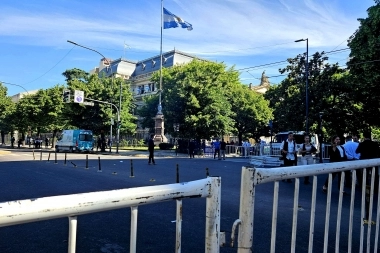 Amplio operativo de seguridad en La Plata para la asunción de Kicillof