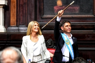 Kicillof le tomó juramento a los ministros que lo acompañarán en su segunda gestión