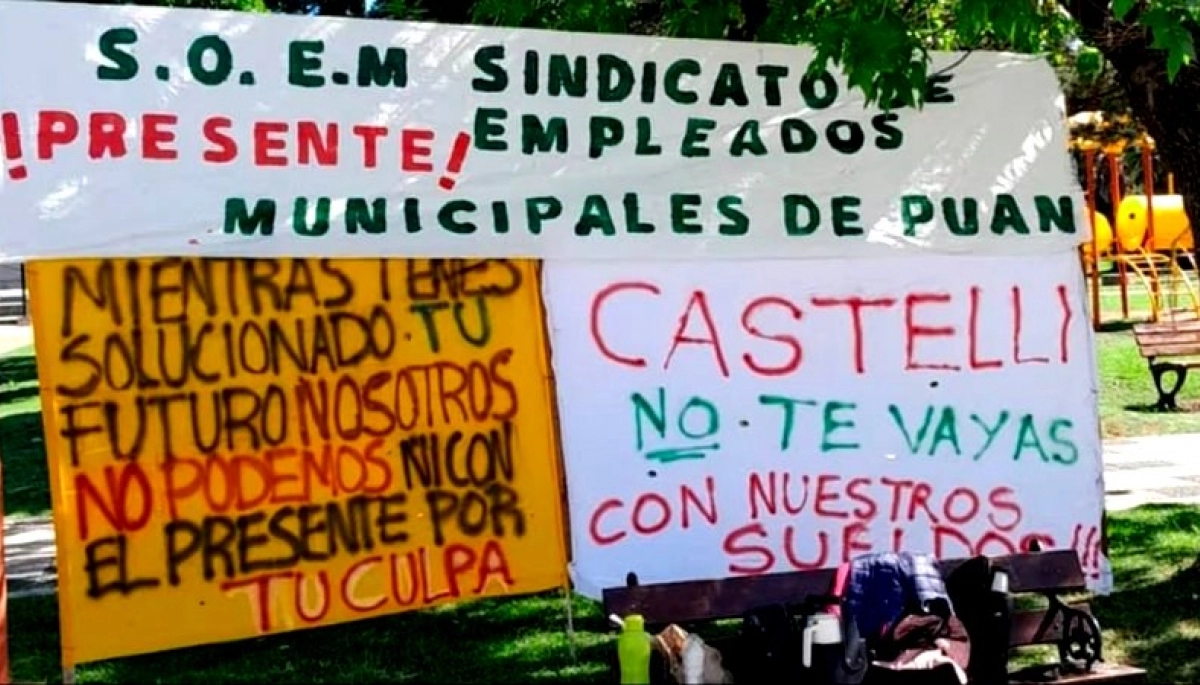 La Provincia abonará los salarios a municipales de Puan que el intendente saliente no pagó