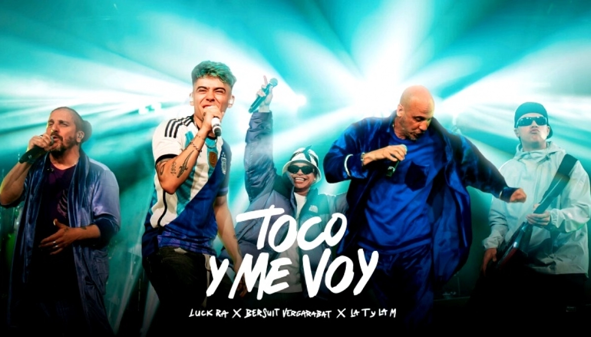 La Bersuit se juntó con Luck Ra y La T y La M para el remix en cumbia de “Toco y me voy”