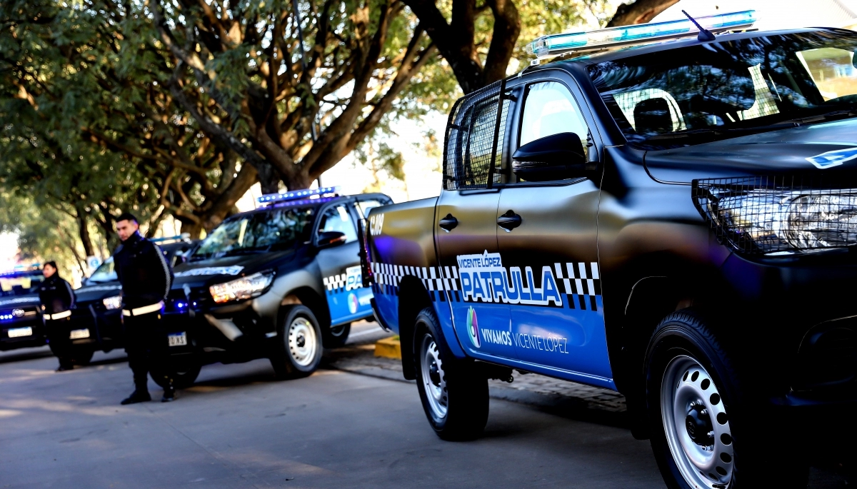 Vicente López mostró los logros del Plan Integral de Seguridad y los planes para el 2024