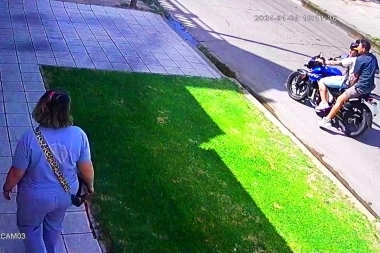 Motochorros no dan respiro: una mujer fue asaltada cuando regresaba del trabajo