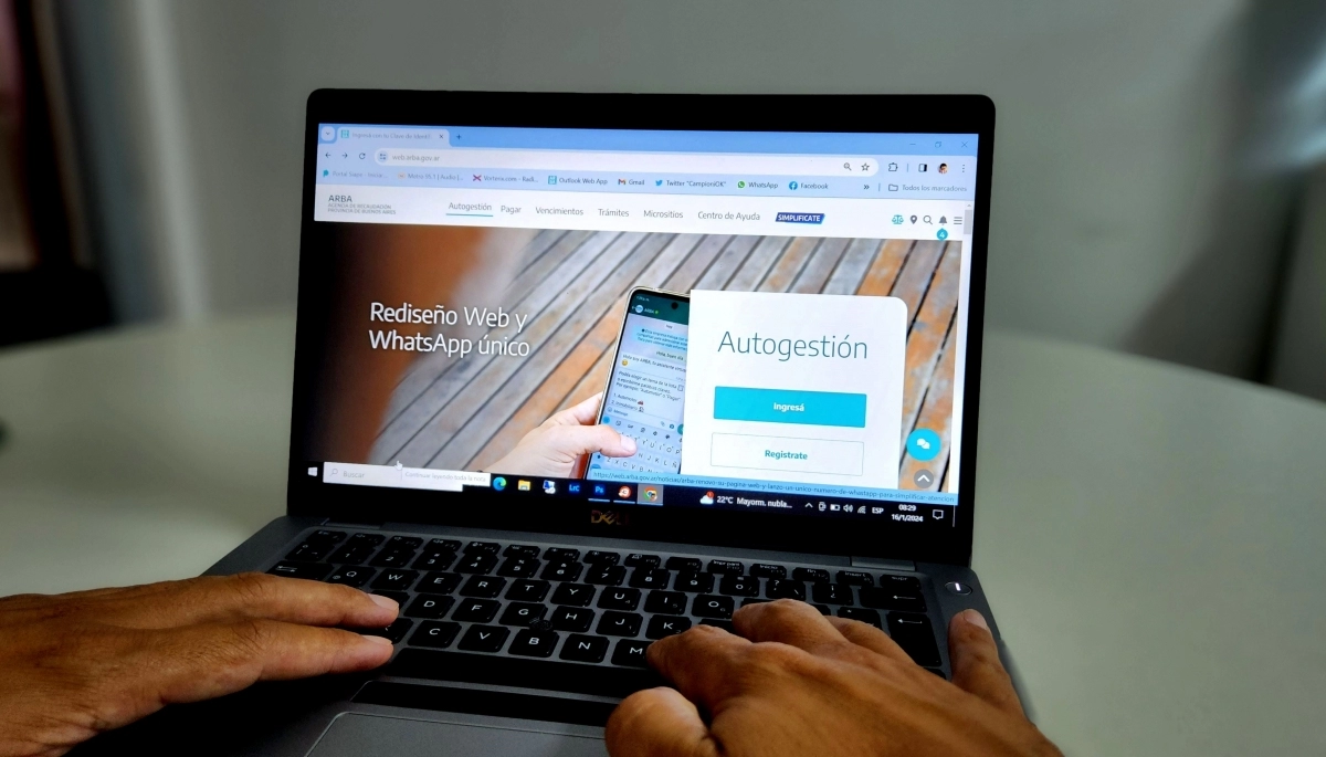 Para simplificar trámites, Arba rediseñó su página web y lanzó un WhatsApp de atención