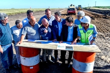 Kicillof inició la nueva Autovía en la Costa Atlántica y señaló que “redundará” en más trabajo
