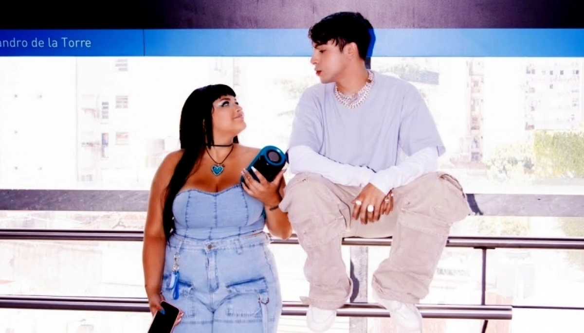 Rusherking estrenó “Con Vos”, una cumbia romántica junto a Flor Álvarez
