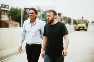 Katopodis visitó a Otermín: supervisaron la obra sobre la Ruta Provincial 4 en Lomas de Zamora