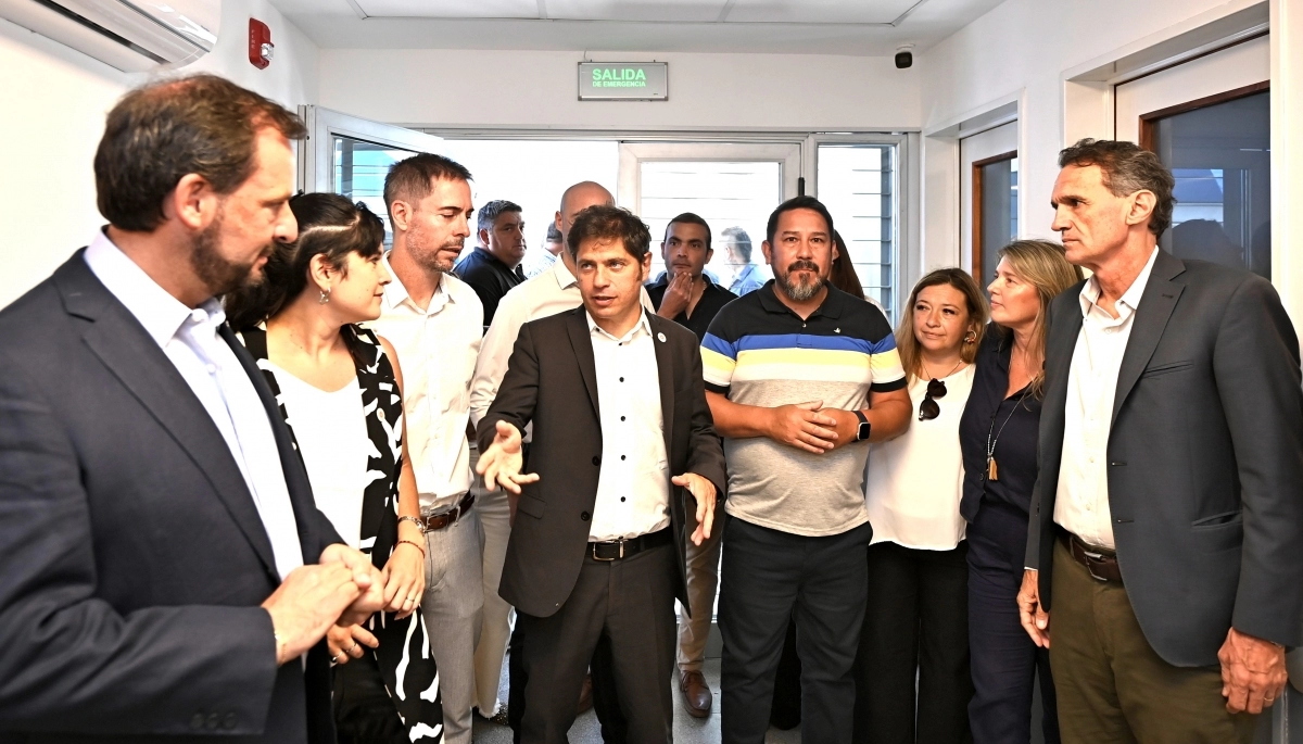 Kicillof visitó a Escobar para la inauguración del Centro Cívico de Matheu “Juana Obregozo”